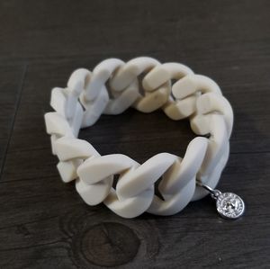 Marc by Marc Jacobs silicone rubber chain bracelet